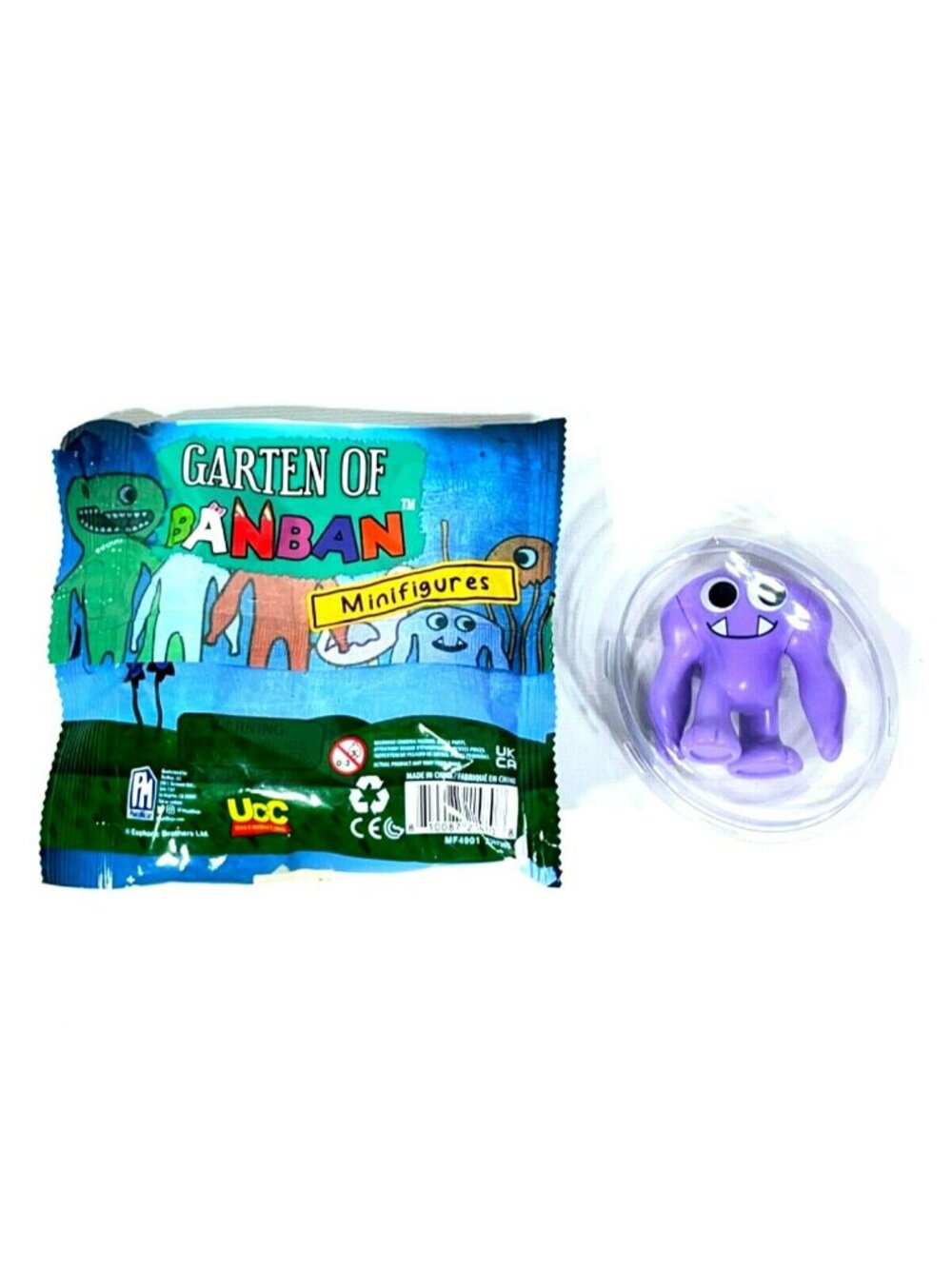 Garten Of BanBan CAPTAIN FIDDLES 3.5" Purple Collectible Mini Figure Series 1
